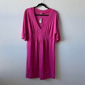 Vintage y2k pink sweater dress